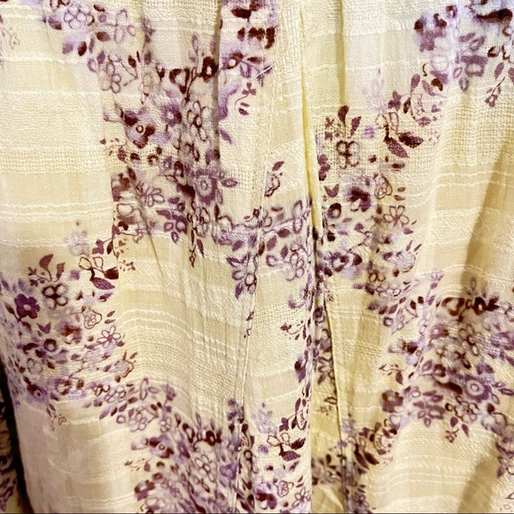 Free People Smocked Convertible Dress Size 4 - Picture 3 of 4